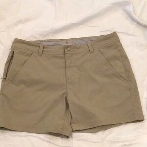 Royal Robbins Khaki Colored Shorts Size 12